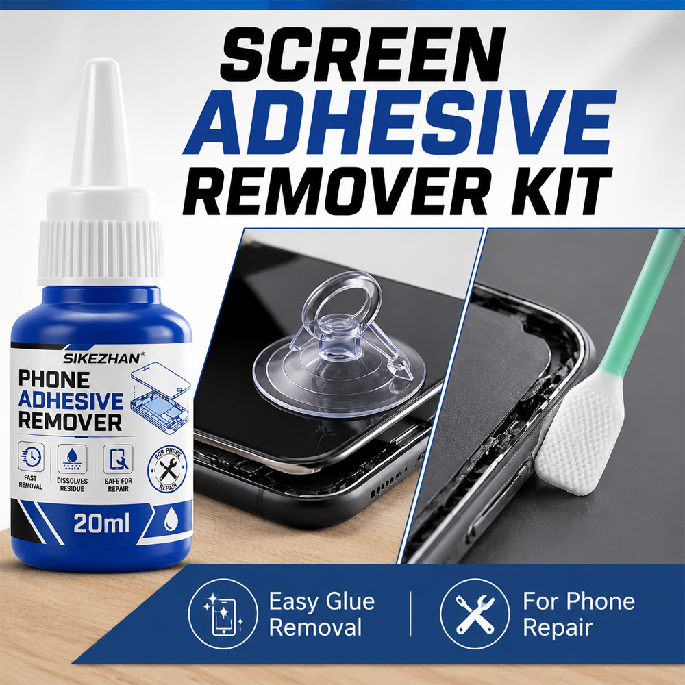Electronics Repair Manual - Kit Professionale per Rimozione Adesivi Schermi