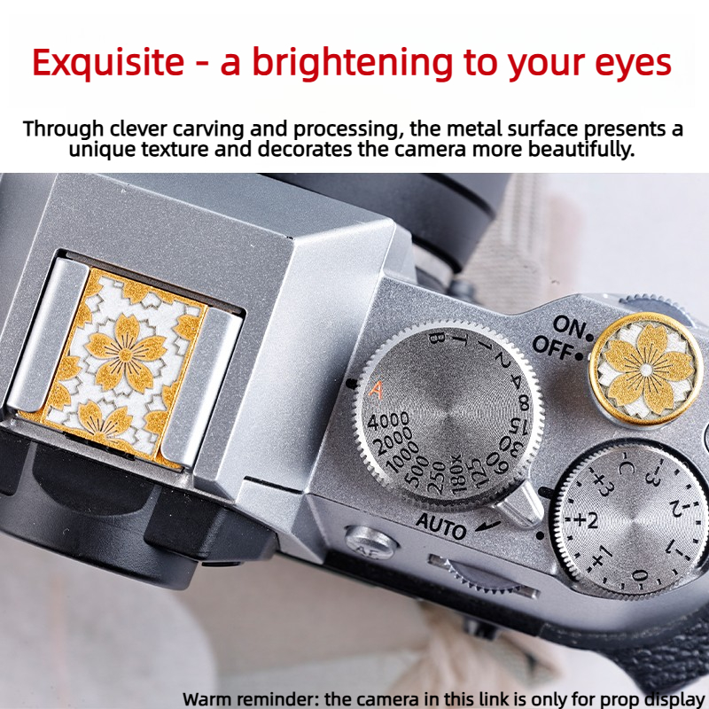 Fujifilm Camera X100Vi - Copertura Hot Shoe in Metallo con