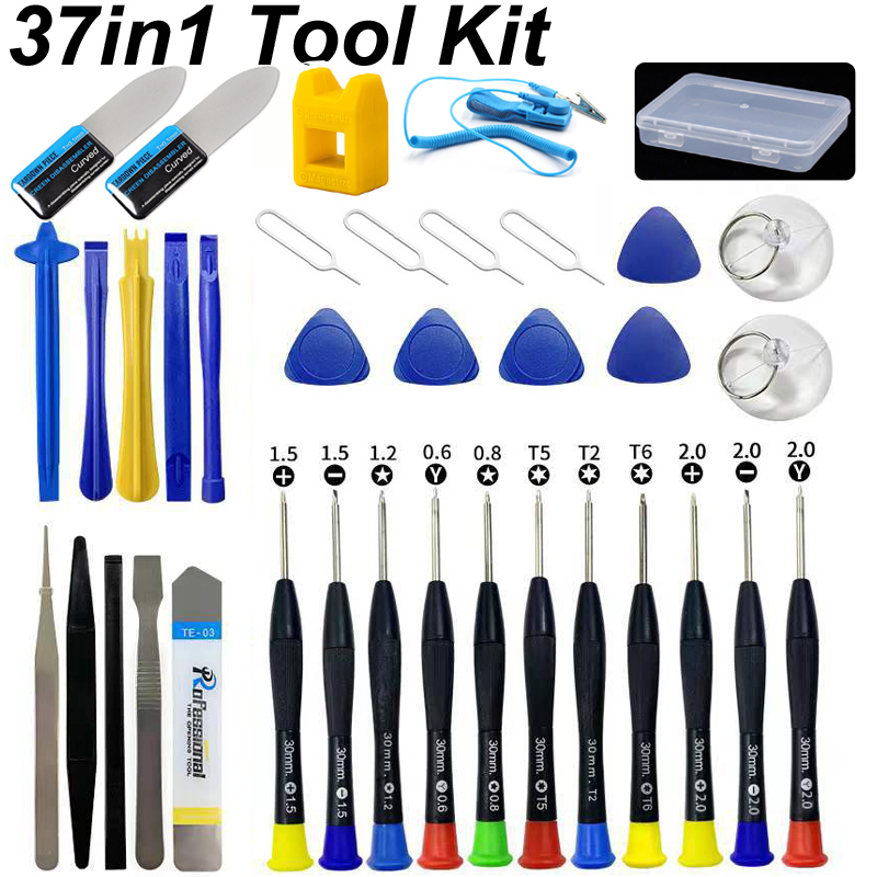 Electronics Repair Manual - 28/37/44 in1 Cacciavite Spudger Kit di