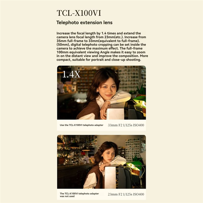 AA84 VILTROX TCL-X100VI Obiett - Fujifilm Camera X100Vi recensione e prezzo